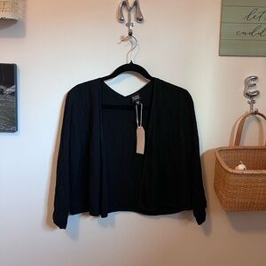 Eileen Fisher Pleated Cardigan Shawl